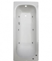 Ванна Aqualux ZYA 8-6 (Artex Cont) 160x70 с гидромассажем