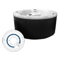 Гидромассажный спа-бассейн Allseas Spa Rock Tub Гидромассажный спа-бассейн Allseas Spa Rock Tub