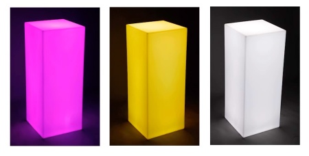 Светильник Колонна 30х115  питание от АКБ, RGB Светильник Колонна 30х115  питание от АКБ, RGB